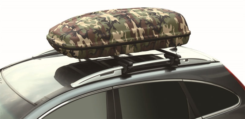 3D Maxpider Shell Roof Box With Rack Size L 47INX31INX10In (120X80X26Cm) Camouflage