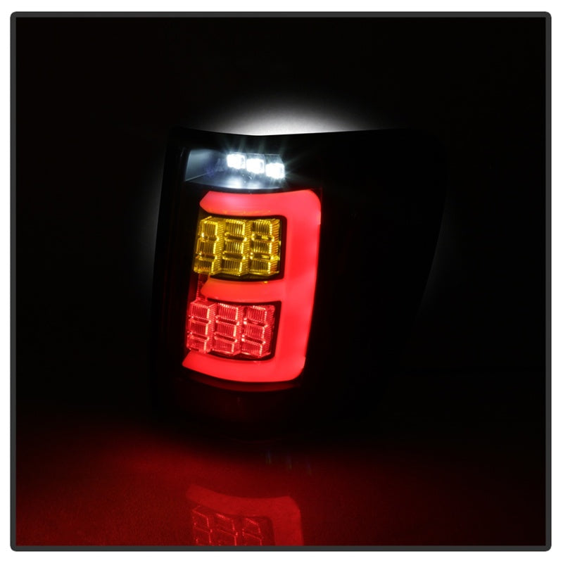 Spyder 99-04 Jeep Grand Cherokee - Light Bar Led Tail Lights - Black - ALT-YD-JGC99V3-BK SPYDER