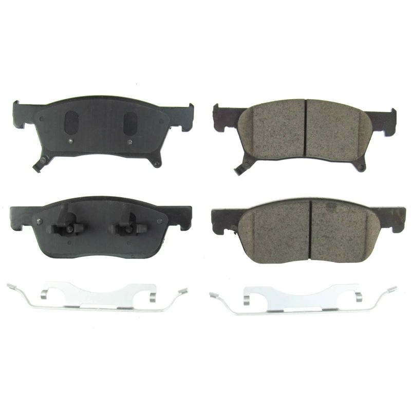 Power Stop 2019 Subaru Ascent Front Z17 Evolution Ceramic Brake Pads w/Hardware PowerStop