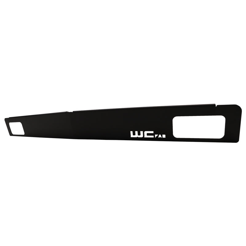 Wehrli 15-19 Chevrolet 2500/3500 Front Bumper Valance Filler Panel Kit w/Tow Hooks - Texture Black Wehrli