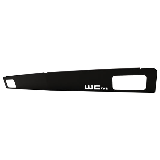 Wehrli 15-19 Chevrolet 2500/3500 Front Bumper Valance Filler Panel Kit w/Tow Hooks - Texture Black Wehrli