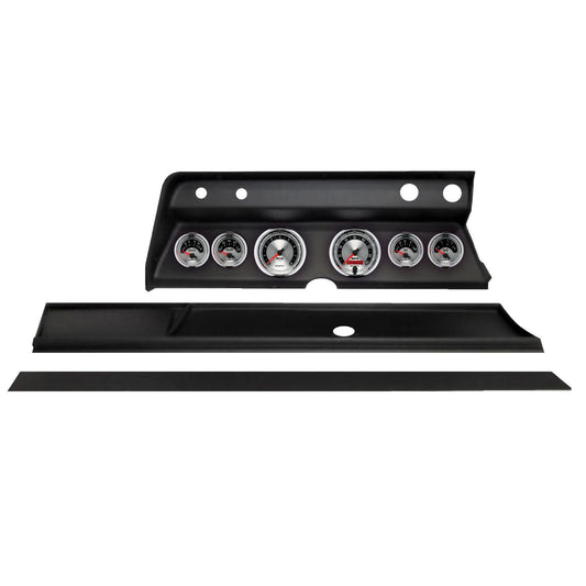 Autometer American Muscle Direct Fit Dash Kit 1966 Chevy Chevelle (2 x 3-3/8in. / 4 x 2-1/16in.) 2931-01