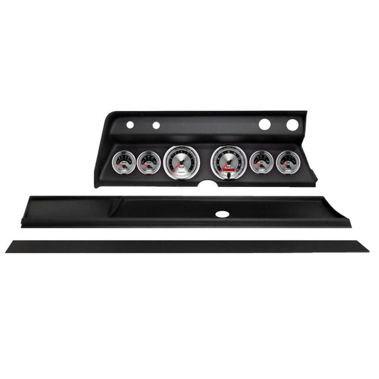 Autometer American Muscle Direct Fit Dash Kit 1967 Chevy Chevelle (2 x 3-3/8in. / 4 x 2-1/16in.) 2932-01