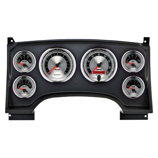 Autometer American Muscle Direct Fit Dash Kit 94-97 Chevy S10 Truck (2 x 3-3/8in. / 4 x 2-1/16in.) 2933-01