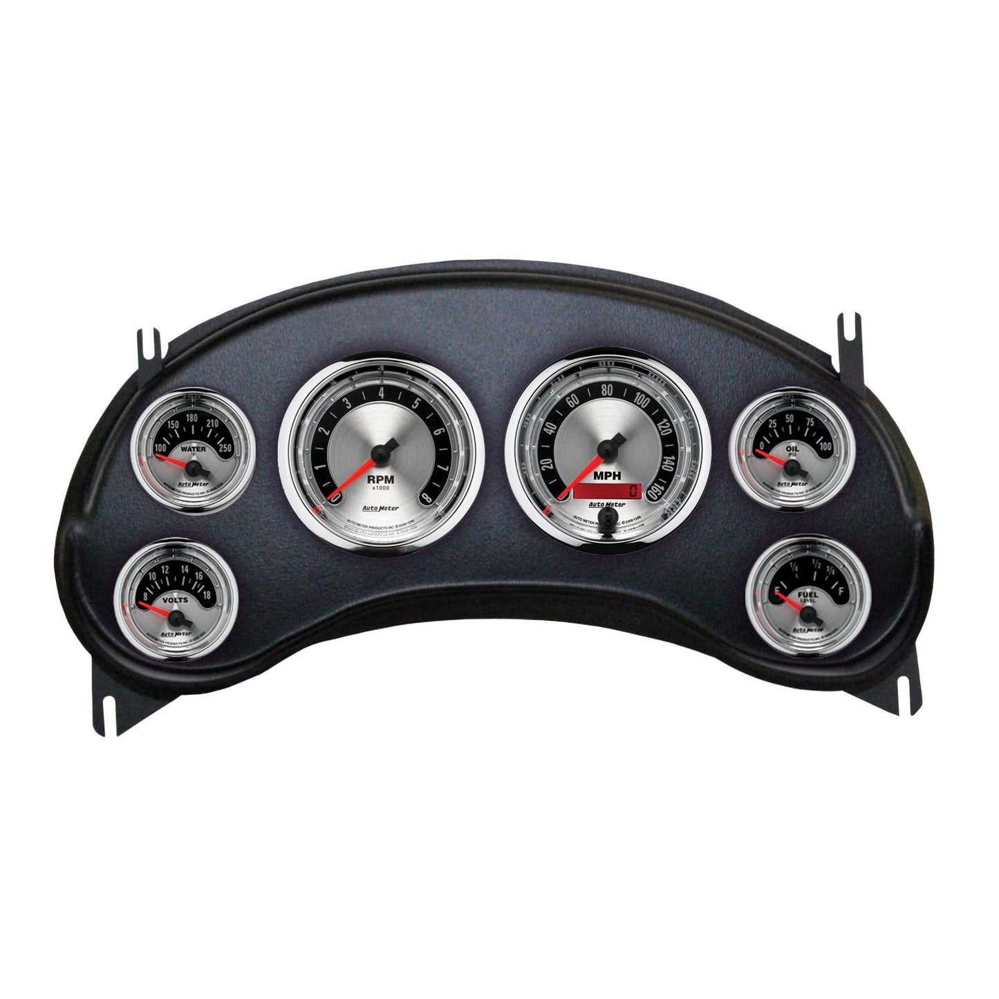 Autometer American Muscle Direct Fit Dash Kit 98-04 Chevy S10 Truck (2 x 3-3/8in. / 4 x 2-1/16in.) 2934-01