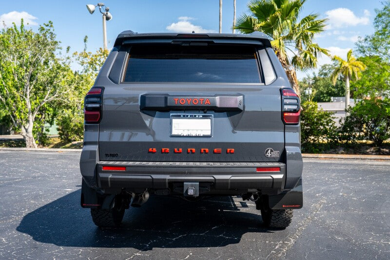 Rally Armor 2025+ Toyota 4Runner Black UR Mud Flap w/ Red Logo