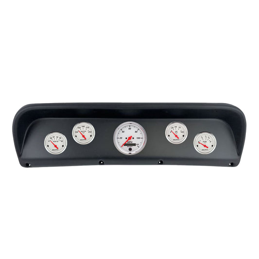 Autometer Arctic White Direct Fit Dash Kit 67-72 Ford F100 (1 x 3-3/8in. / 4 x 2-1/16in.) 2937-03