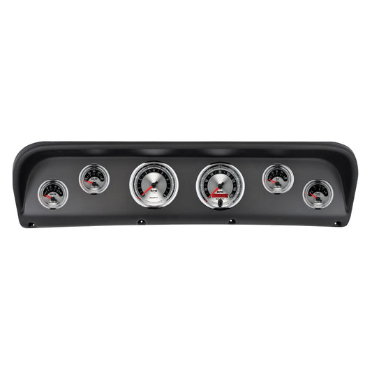 Autometer American Muscle Direct Fit Dash Kit 67-72 Ford F100 (2 x 3-3/8in. / 4 x 2-1/16in.) 2938-01