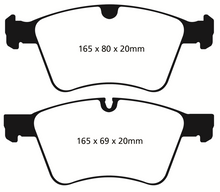 Load image into Gallery viewer, EBC GreenStuff Front Brake Pads - DP61860