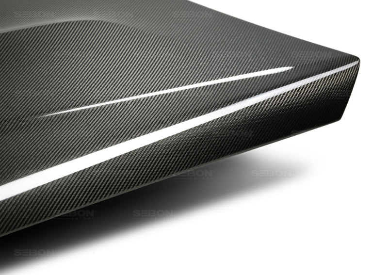Seibon 12-14 Mercedes Benz C63 GT-Style Carbon Fiber Hood Seibon