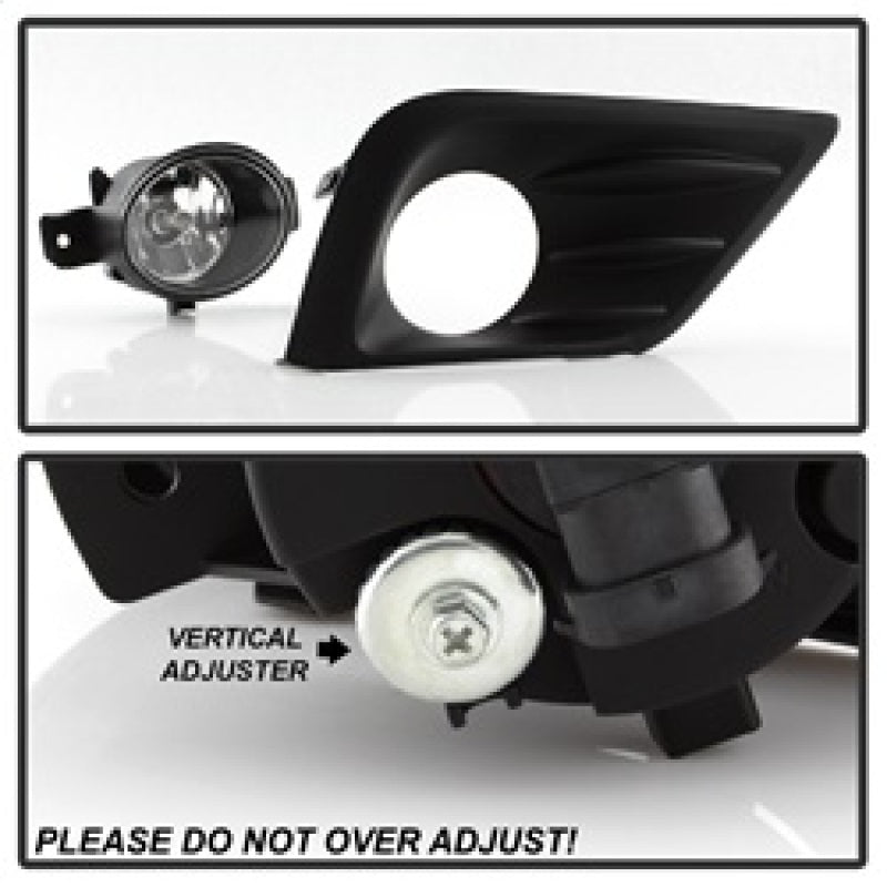 Spyder 16-17 Nissan Altima Sedan OEM Fog Lights w/Switch - Clear (FL-NA16-C) SPYDER