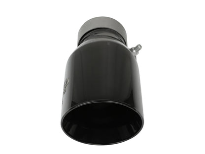 afe MACH Force-Xp Universal Exhaust Tip 3 IN Inlet x 4-1/2 IN Outlet x 9 IN L