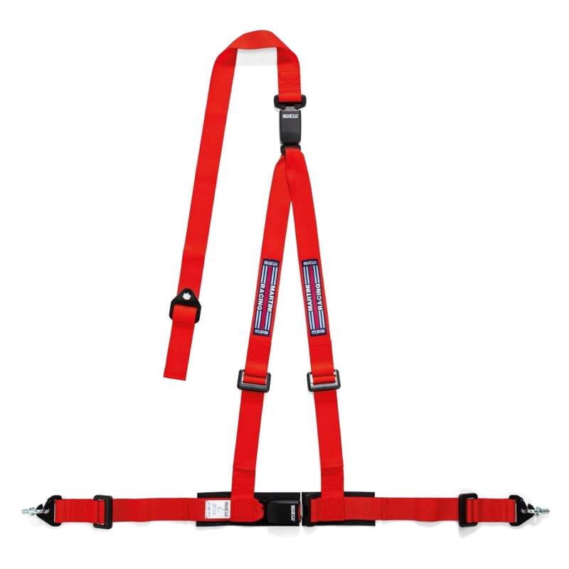 Sparco Belt 3Punti Martini-Racing Red