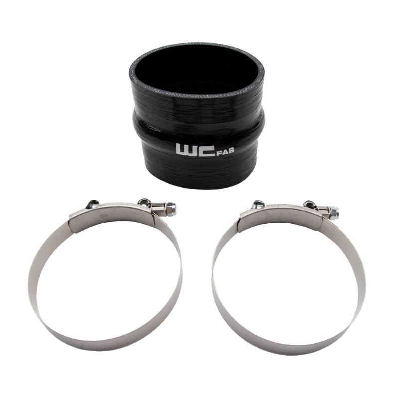 Wehrli 4in ID x 4in Long Silicone Hump Boot and Clamp Kit - Replacement - WCF207-100