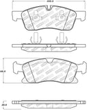 StopTech Street Disc Brake Pads - 305.16290