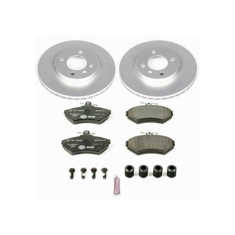 Power Stop 95-02 Volkswagen Cabrio Front Euro-Stop Brake Kit PowerStop