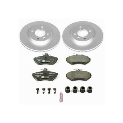 Power Stop 95-02 Volkswagen Cabrio Front Euro-Stop Brake Kit PowerStop