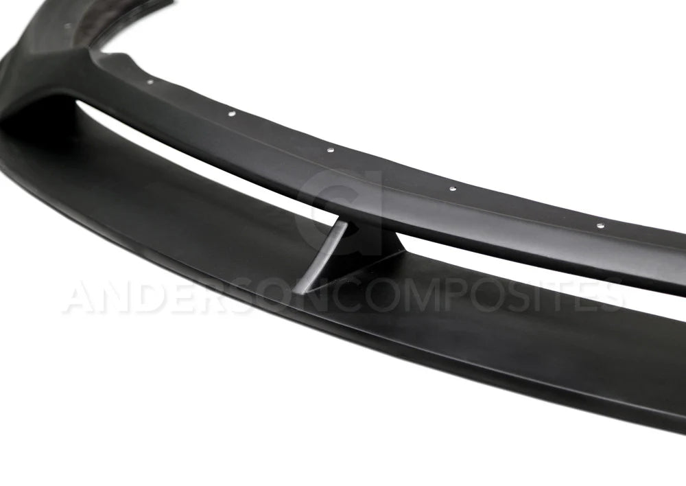 Anderson Composites 15-17 Mustang Fiberglass AR Front Chin Splitter - AC-FL15FDMU-AR-GF