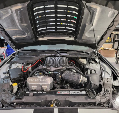 Anderson Composites 15-20 Mustang Shelby GT350 GT5 Double Vented Carbon Fiber Hood- AC-HD15FDMU350-GT5-DS