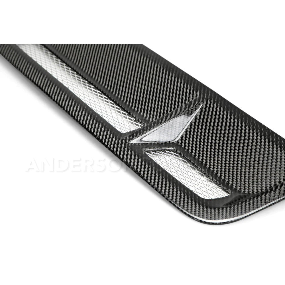 Anderson Composites 2010 - 2014 Shelby GT500 Carbon Fiber Hood Vent - AC-HV11MU500