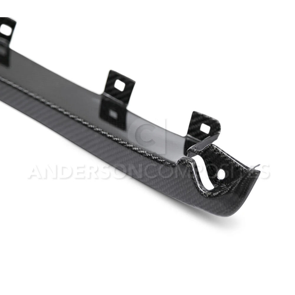 Anderson Composites 2015 - 2020 Mustang Shelby GT350 Carbon Fiber Rear Splash Guards - AC-FSG15MU350