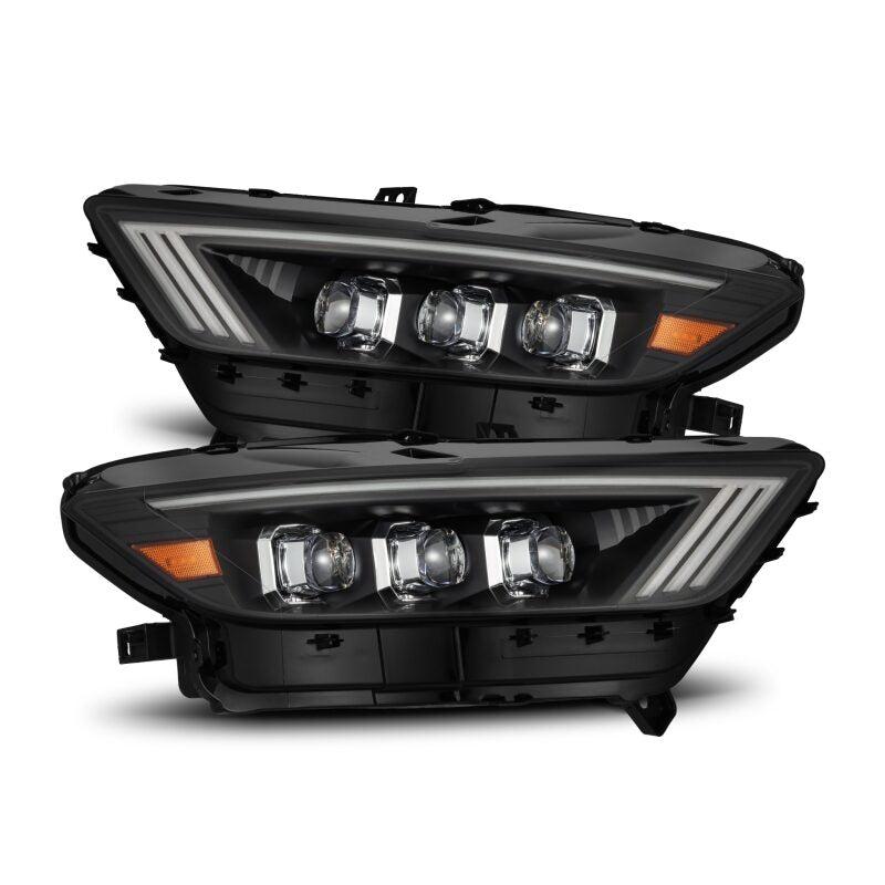 AlphaRex 880144 15-17 Ford Mustang NOVA Series LED Projector Headlights Blk