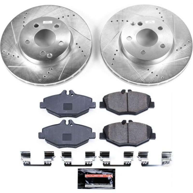 Power Stop 03-05 Mercedes-Benz E320 Front Z23 Evolution Sport Brake Kit PowerStop