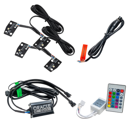 Oracle 2021 Ford Bronco DRL Upgrade w/ Halo Kit - ColorSHIFT w/ Simple Controller ORACLE Lighting