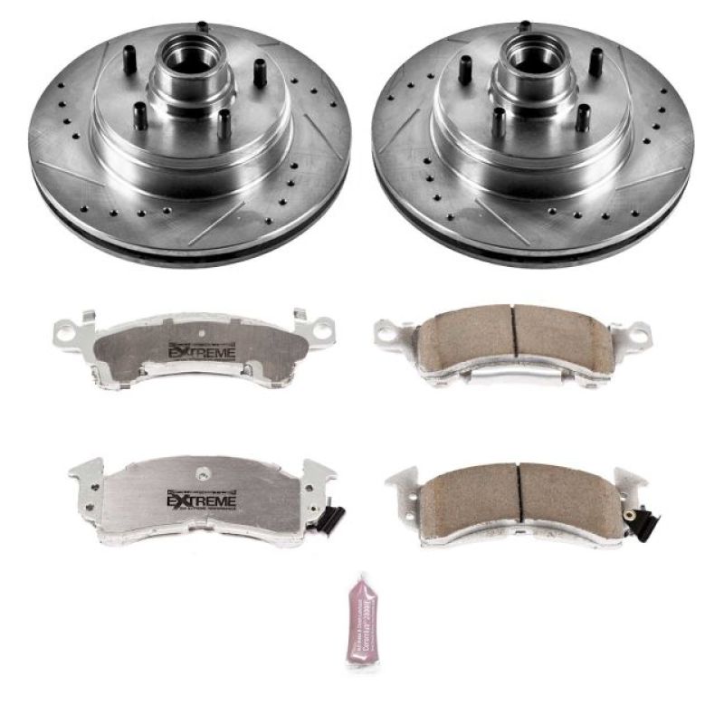 Power Stop 91-96 Buick Roadmaster Front Z26 Street Warrior Brake Kit PowerStop