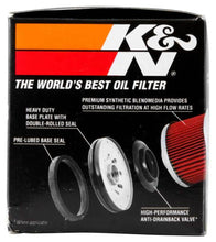 Load image into Gallery viewer, K&amp;N Honda / Kawasaki 3.25in OD x 3.719in H Oil Filter