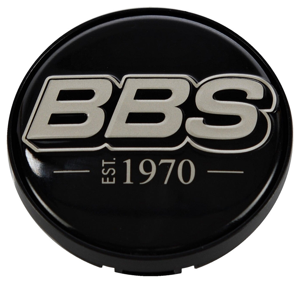 BBS LOGO Center Cap Set 70mm Black/Gold EST. 1970 HW58071039.4