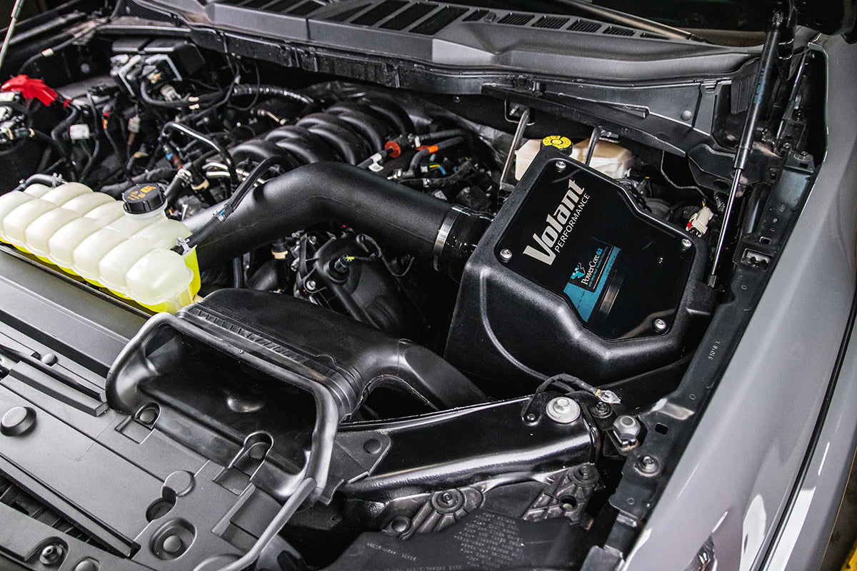 Volant Closed Box Air Intake (Powercore) For 2021-2023 Ford F-150 5.0L V8 - 191506 Volant