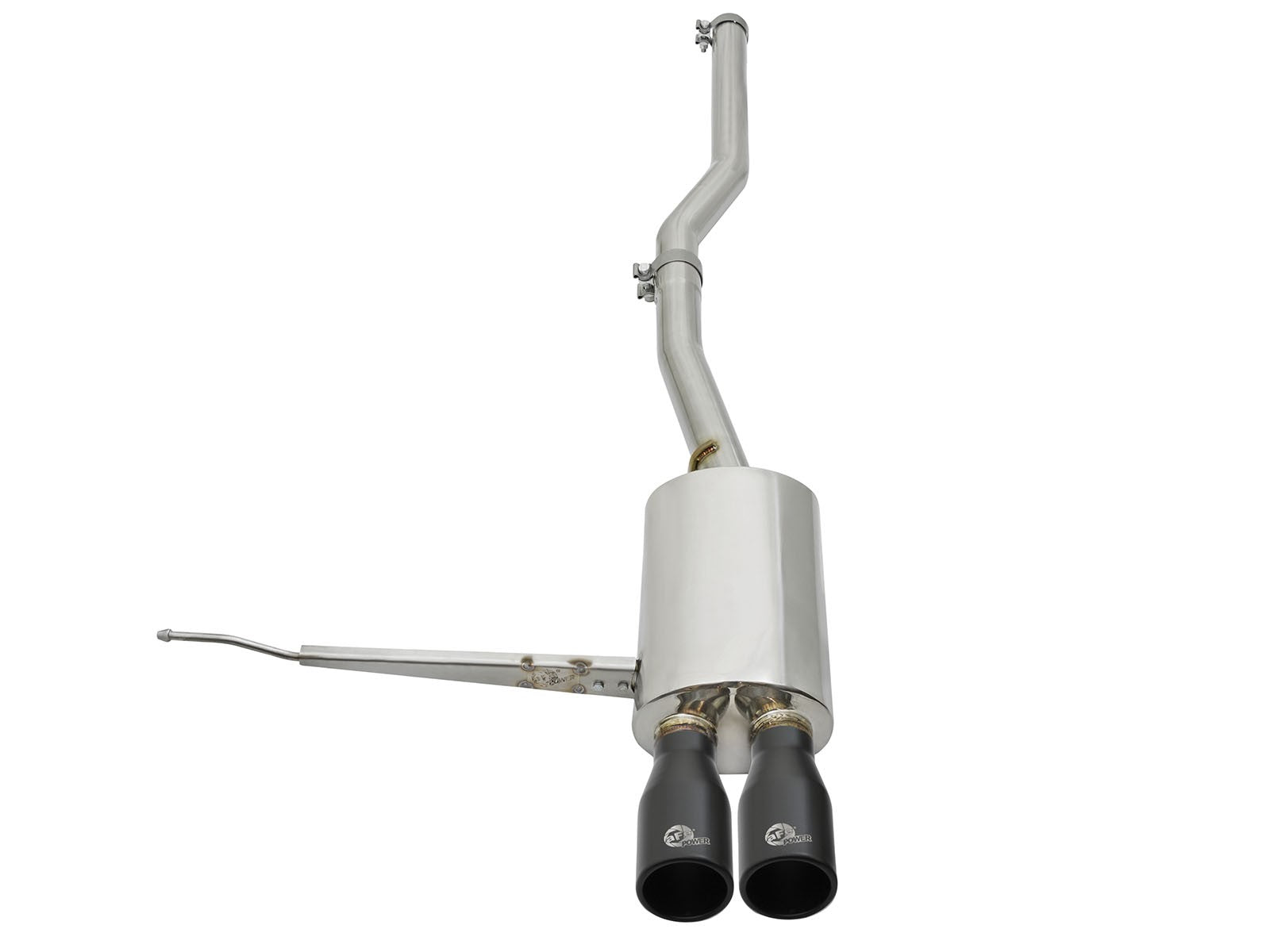 aFe MINI Cooper S (F56/57) 15-23 L4-2.0L (t) B46 MACH Force-Xp 2-1/2 IN 304 Stainless Steel Cat-Back Exhaust System - 49-36331-B aFe