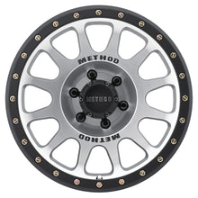 Load image into Gallery viewer, Method 305 NV MACHINED - MATTE BLACK LIP 17x8.5 / 6x5.5 / 25/5.7, 108 Hub Bore - MR30578560325