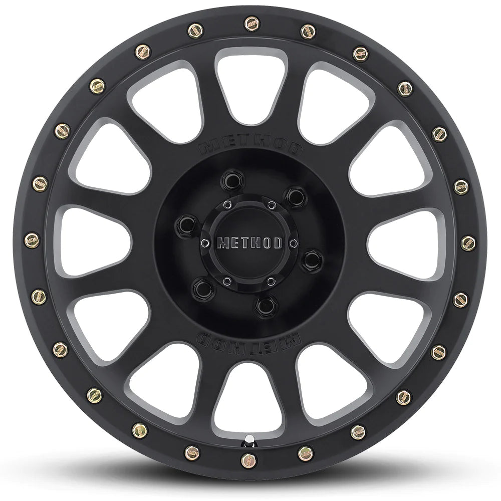 Method 305 NV MATTE BLACK 16x8 / 5x4.5 / 0/4.5, 83 Hub Bore - MR30568012500 Method Wheels