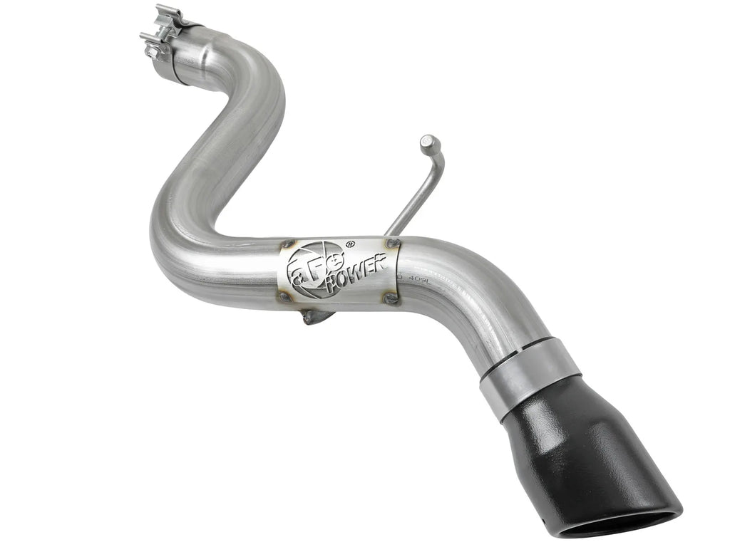 aFe MACH Force-Xp 2-1/2 IN Stainless Axle-Back Exhaust System Black for 2018-2023 Jeep Wranler JL - 49-48070-1B