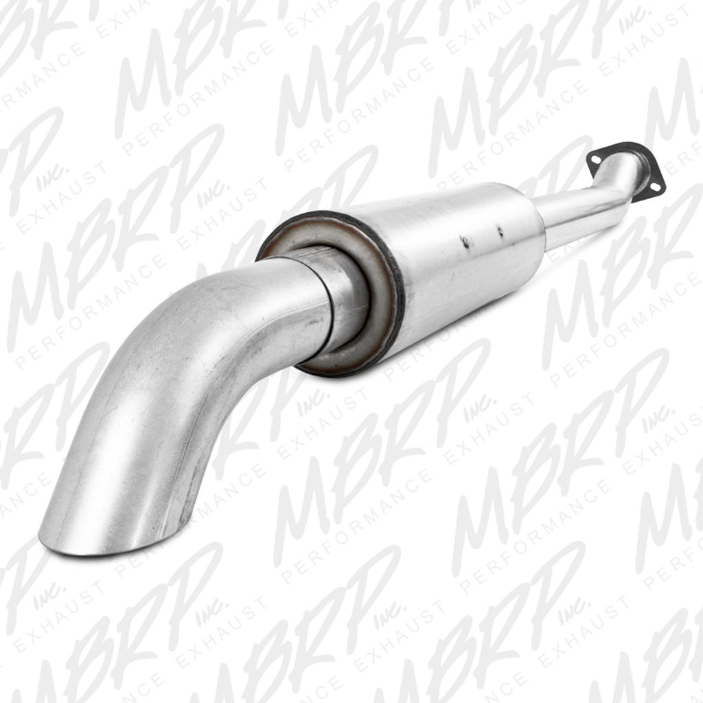 MBRP 2011-2014 Ford F-150 Raptor 6.2L V8 3.5in Cat-Back Race Profile Exhaust Turndown Exit - S5242AL