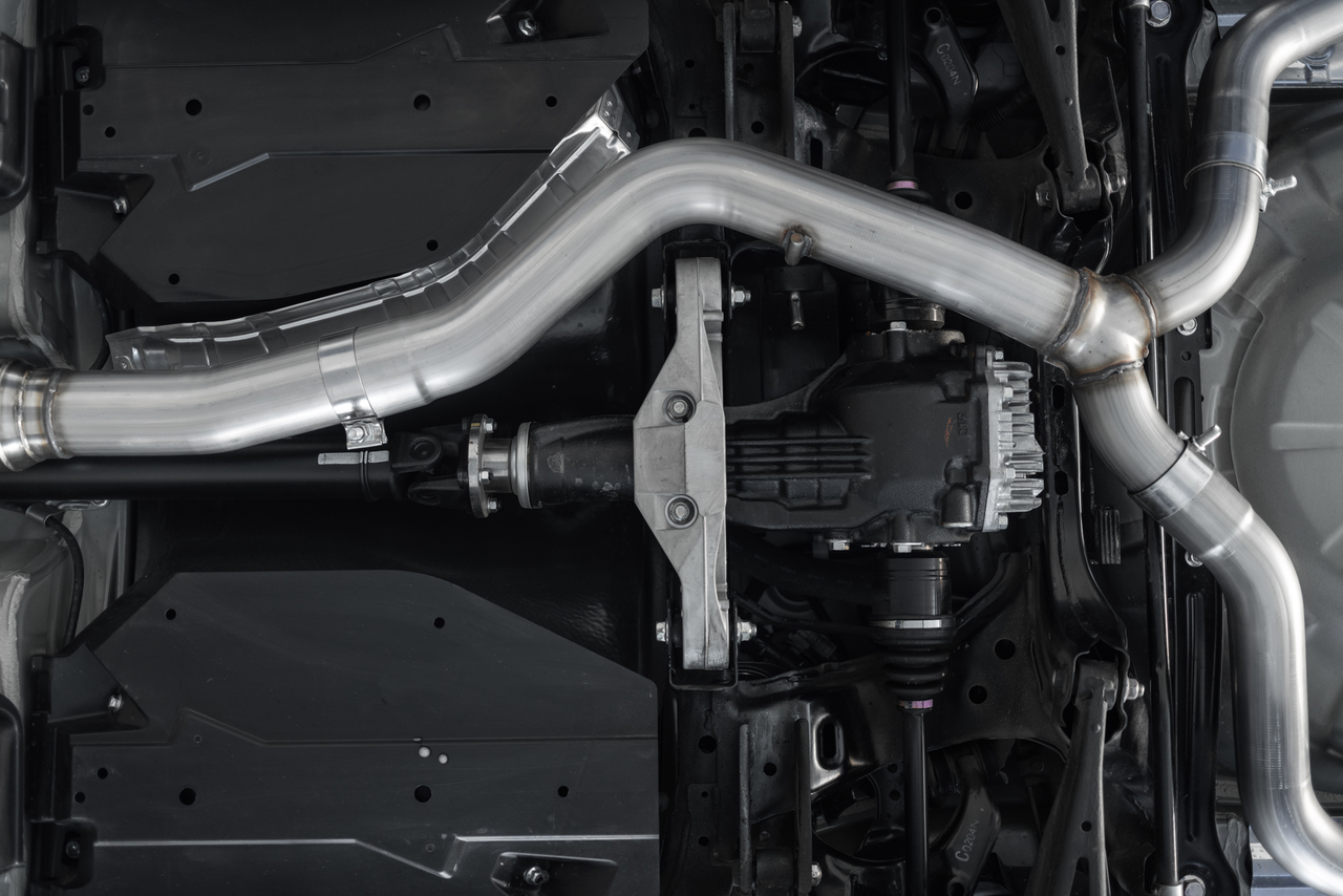 MBRP 2015-2021 Subaru WRX/ WRX STI 2.0L/ 2.5L 3in/2.5in Cat-Back Exhaust, T304 Quad Rear Exit (Race Profile) - S4802304 MBRP