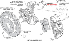 Load image into Gallery viewer, Wilwood 140-16804-R AERO6-DM Front Big Brake Kit Red Slotted Rotors for 2007-2018 GM 1500 Truck/SUV