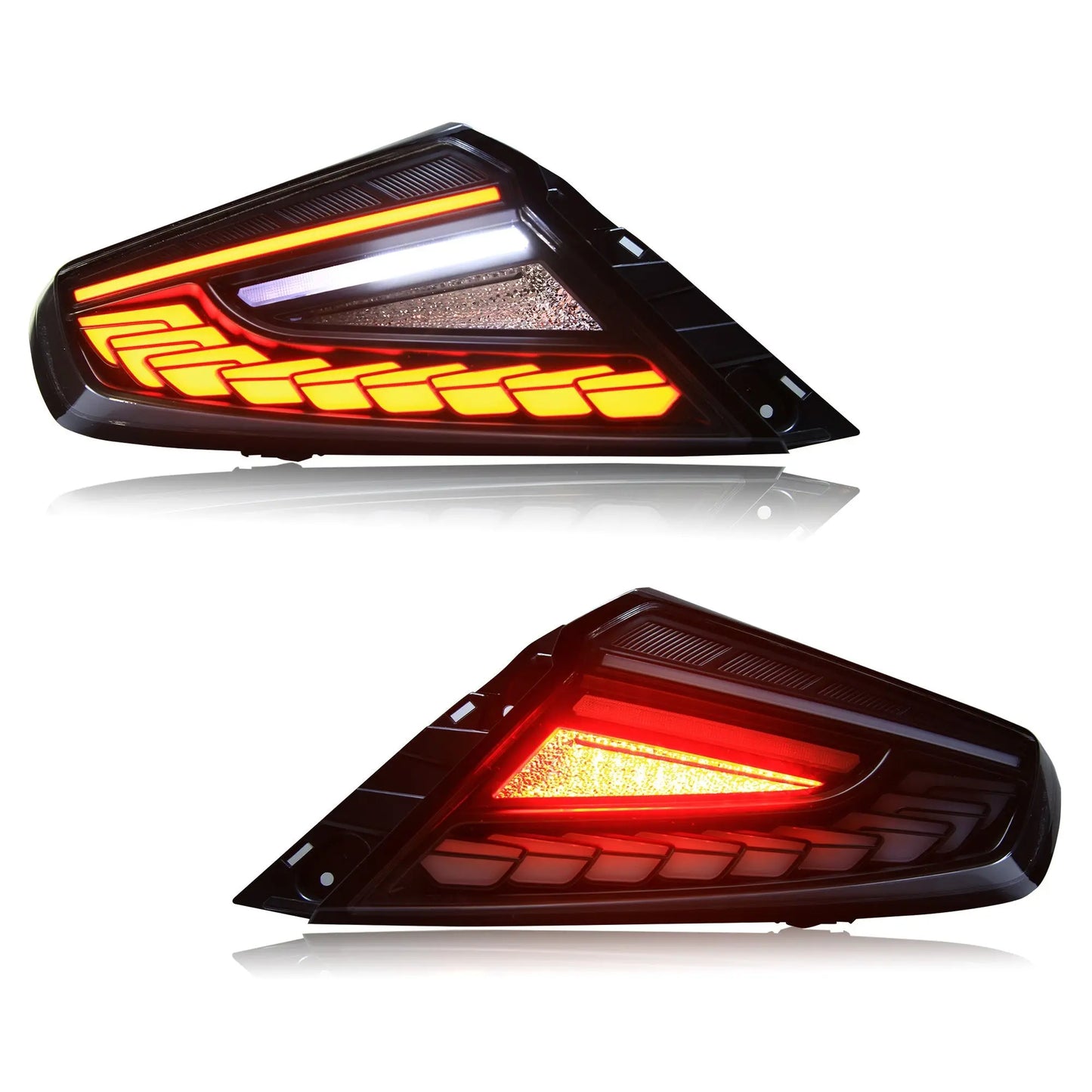 OLM Phantom-Spec LED Taillights Clear White for 2022-2026 Subaru WRX - OLME.47005.1-CW