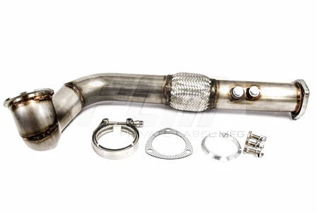 PLM Power Driven B-Series Downpipe For Ramhorn Turbo Manifold 88-00 Civic / 94-01 Integra - PLM-B-TM-AC-DP