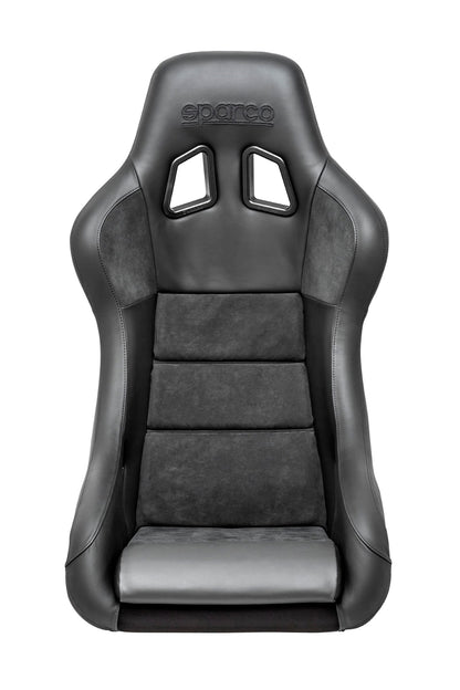 Sparco Black Leather QRT Performance Seat (Large) - 008012RPNR SPARCO