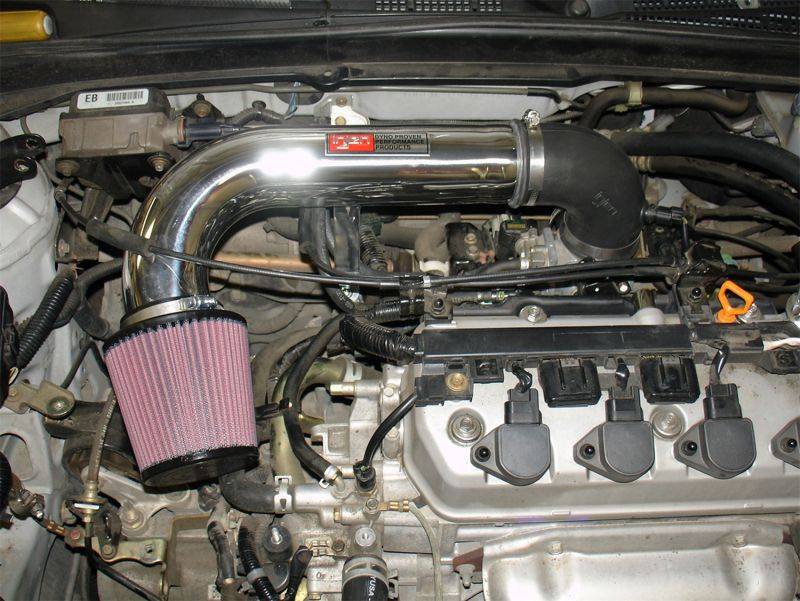 Injen 2001-2005 Honda Civic L4-1.7l Is Short Ram Cold Air Intake System (Polished)- IS1565P Injen