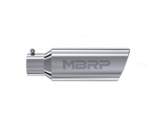 Load image into Gallery viewer, MBRP Universal Tip 6in OD Rolled End 4in Inlet 18in Length T304 - T5130