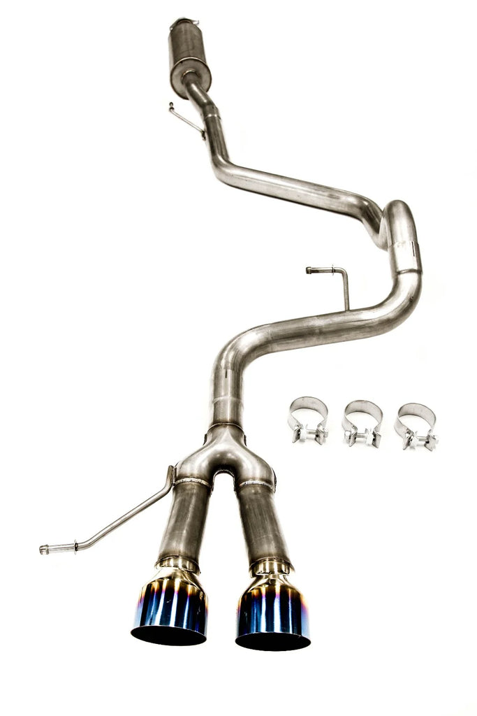 PLM Hyundai Veloster 2013 - 2017 Cat-Back Exhaust W/ Blue Tips - PLM-HFS-CB-EXH-BLUE