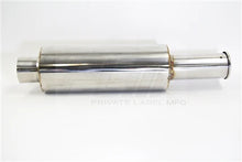 Load image into Gallery viewer, PLM Power Driven 2.5in Universal Rolled Tip Muffler - PLM-MUFFLER-SPN