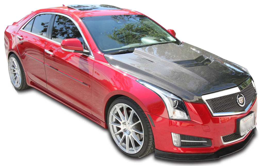 Anderson Composites 13-15 Cadillac ATS Type-VT Carbon Fiber Hood - AC-HD13CAATS-VT