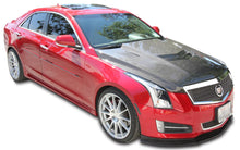 Load image into Gallery viewer, Anderson Composites 13-15 Cadillac ATS Type-VT Carbon Fiber Hood - AC-HD13CAATS-VT