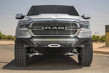 Addictive Desert Designs 2019-2023 Ram 1500 Stealth Fighter Front Bumper - F551422770103 Addictive Desert Designs