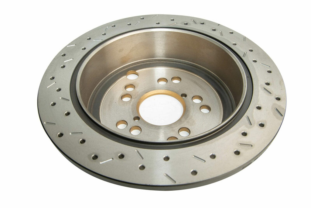 DBA Rear 4000 Series XS Gold Brake Rotor 286mm For 12+ BRZ / GT86 / 06-14 Impreza, Forester, Legacy, Outback- 42659XS-10